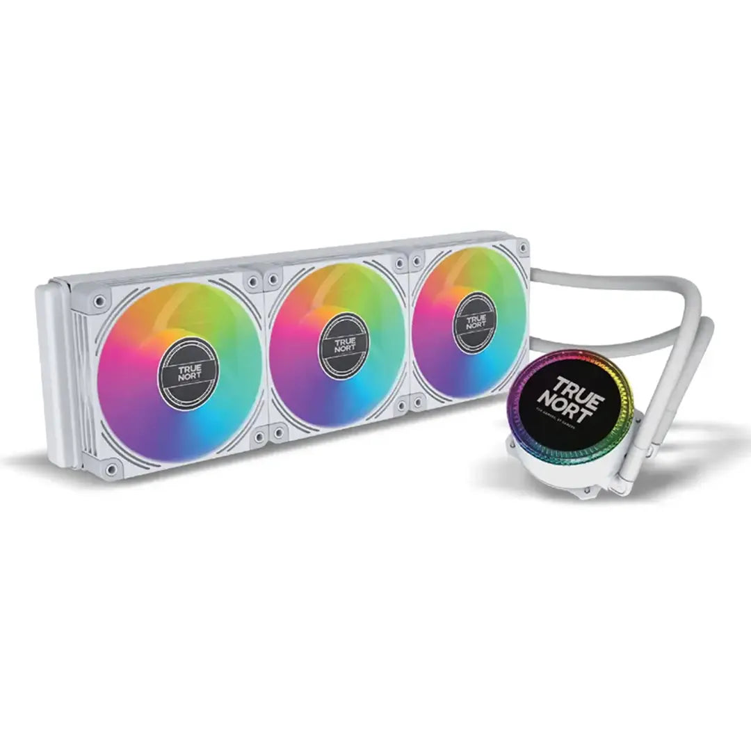Truenort 360mm Liquid Cooler with 5V ARGB fan strong water cooler for gaming computer case cooler White Truenort 360mm Liquid Cooler with 5V ARGB fan strong water cooler for gaming computer case cooler White